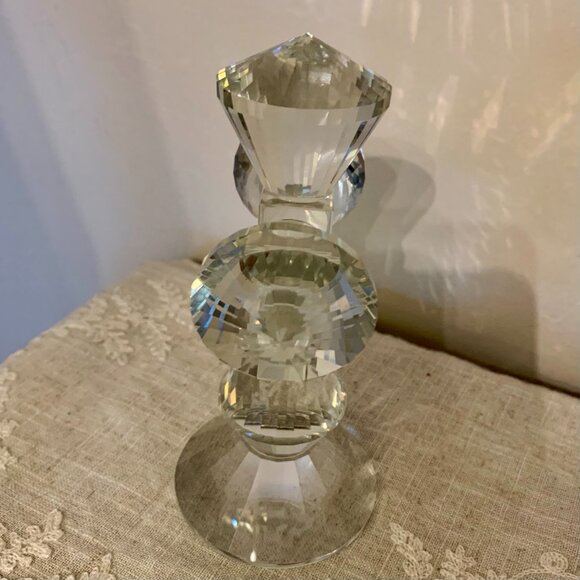 Beautiful Multi Faceted Crystal Easter Christian Cross - Picture 5 of 6